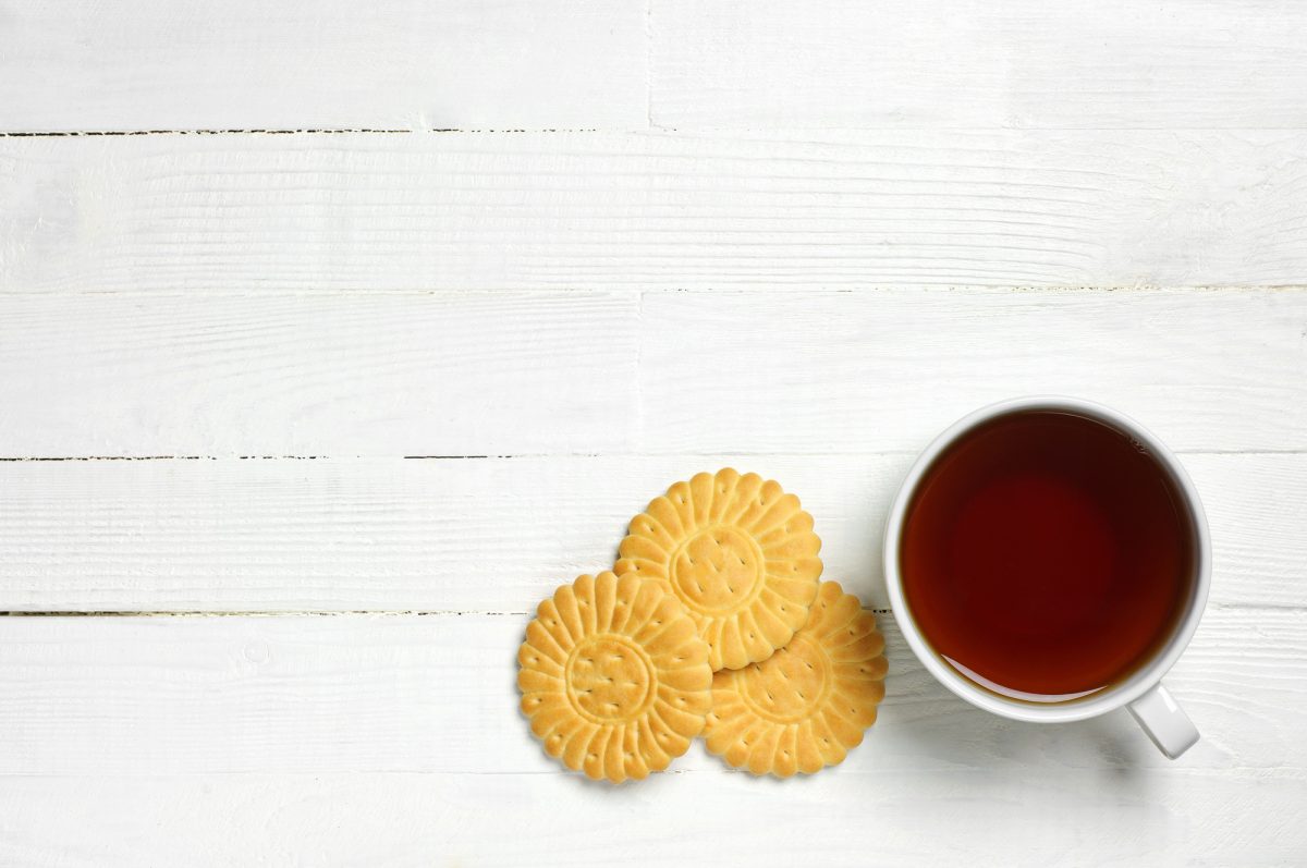 Tea and Biscuits Top view